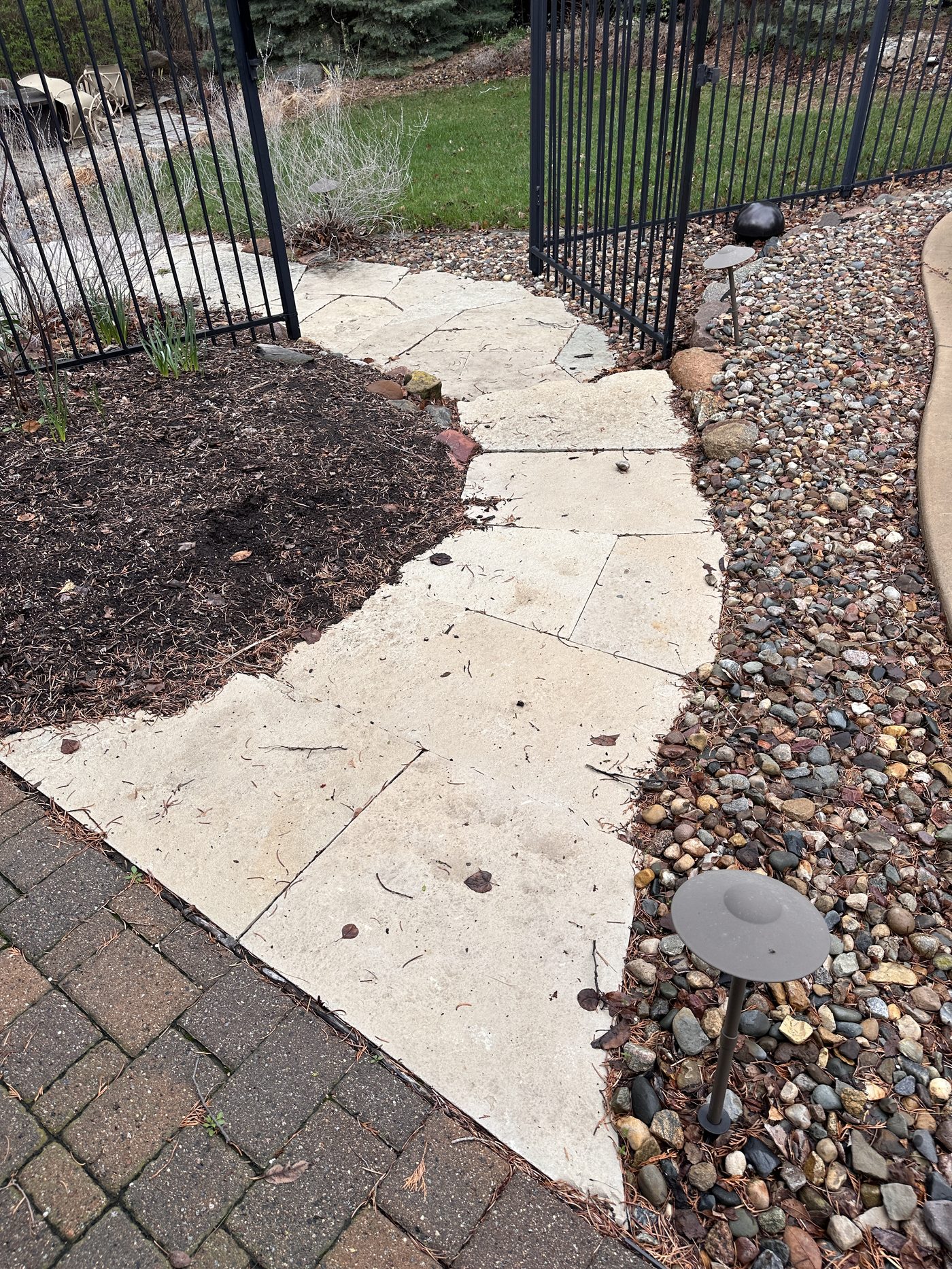 Power Washing — Paver walkway by JBL Exterior Pros, central Iowa